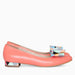 Lexie powder pink natural leather ballet flats
