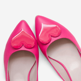 Diane Marie Balerini dama Balerini fuchsia cu accesorii de lemn Aria