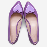 Diane Marie Balerini dama Balerini mov violet cu accesorii de lemn Nova