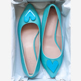 Diane Marie Balerini dama Balerini turqoise lagoon cu accesorii de lemn Celeste