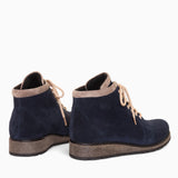 Diane Marie Bocanci dama Ghete dama din piele intoarsa albastra Miriam