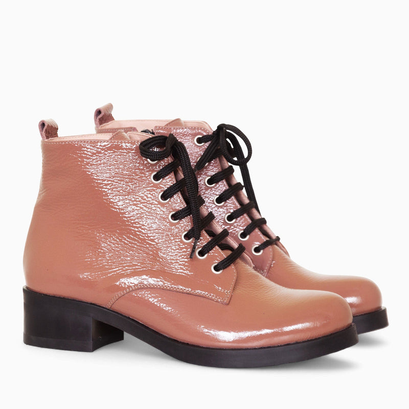 Diane Marie Bocanci dama Ghete dama din piele lacuita grej Darren