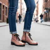 Diane Marie Bocanci dama Ghete dama din piele lacuita grej Darren