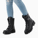Women's black Banshee natural leather boots
