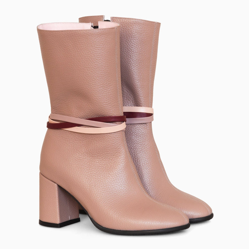 Diane Marie Cizme Dama Cizme dama cu toc din piele naturala grej Eden