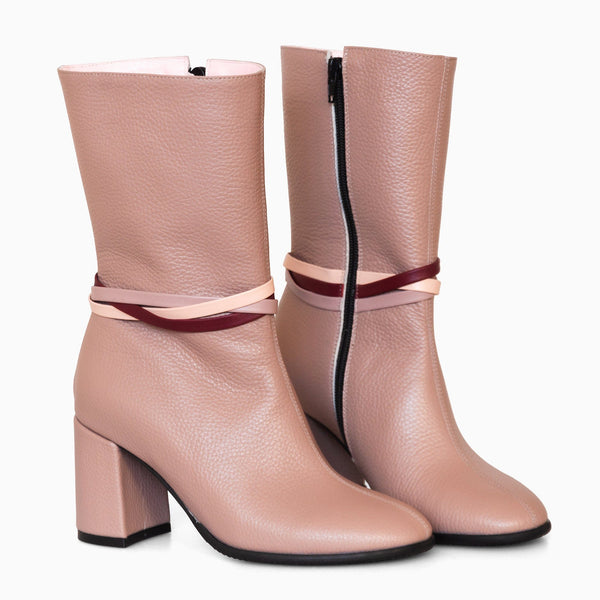 Diane Marie Cizme Dama Cizme dama cu toc din piele naturala grej Eden