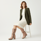 Diane Marie Cizme Dama Cizme dama cu toc din piele naturala grej Eden