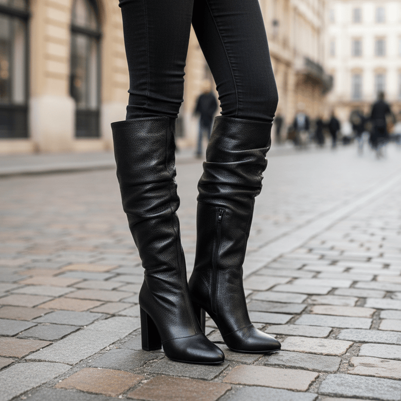 Diane Marie Cizme Dama Cizme dama cu toc din piele naturala Lilith