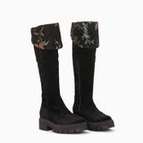 Diane Marie Cizme Dama Cizme dama din piele naturala neagra Arya