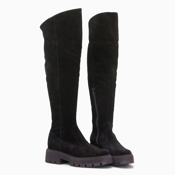 Diane Marie Cizme Dama Cizme dama din piele naturala neagra Arya