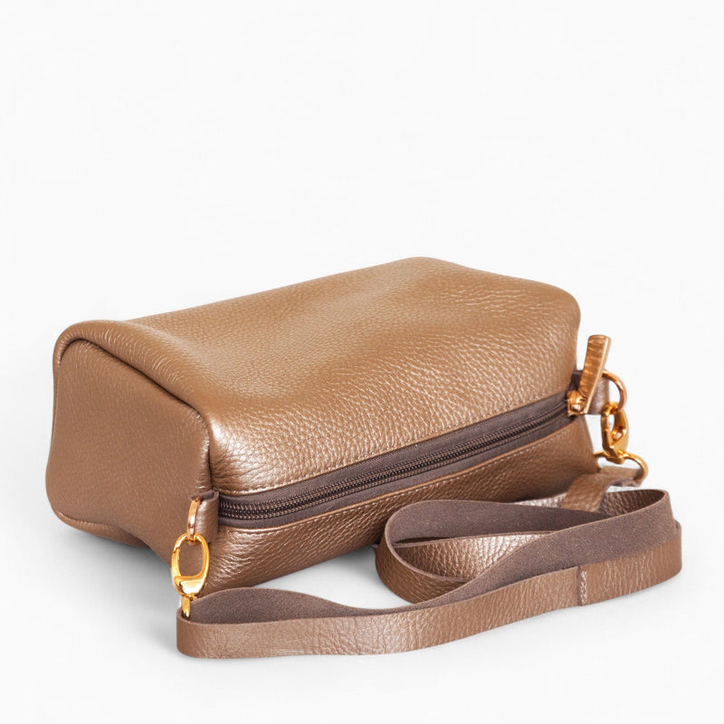 Diane Marie Geanta dama Geanta casual din piele naturala bronz Zina