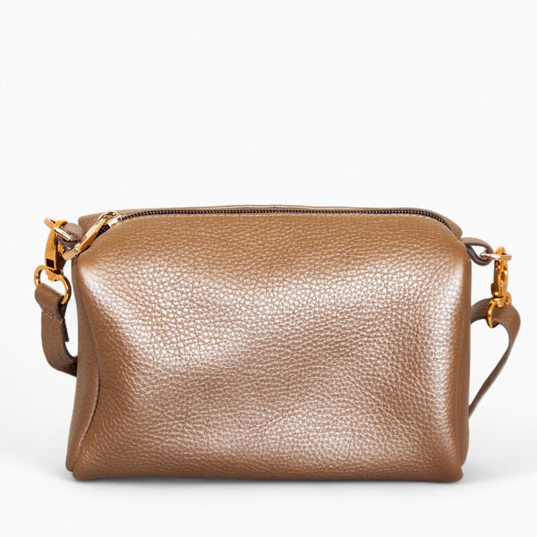 Diane Marie Geanta dama Geanta casual din piele naturala bronz Zina