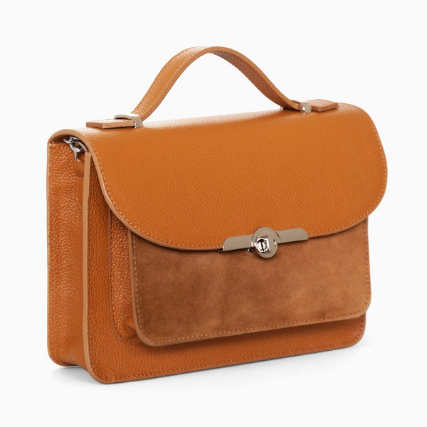 Diane Marie Geanta dama Geanta dama din piele naturala coniac Amina