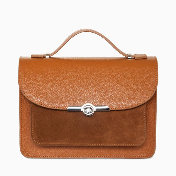 Diane Marie Geanta dama Geanta dama din piele naturala coniac Amina