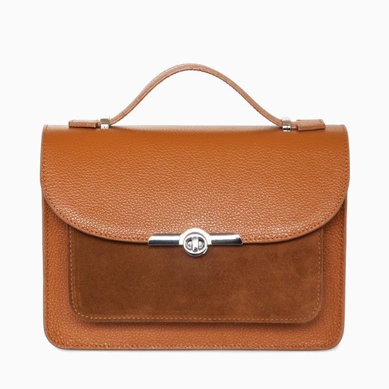 Diane Marie Geanta dama Geanta dama din piele naturala coniac Amina