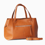 Diane Marie Geanta dama Geanta dama din piele naturala maro coniac Francesca