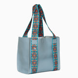 Diane Marie Geanta dama Geanta tote din piele naturala bleu Hailey