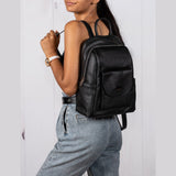 Diane Marie Geanta dama Rucsac dama din piele naturala neagra South