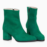 Diane Marie Ghete Dama Ghete dama cu toc comod din piele intoarsa verde Sharon