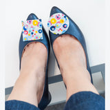 Diane Marie Pantofi Dama Pantofi cu toc comod din piele naturala bleumarin Toulouse