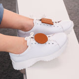 Diane Marie Pantofi sport Pantofi dama din piele naturala alba Capri