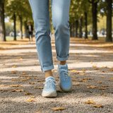 Diane Marie Pantofi sport Pantofi dama din piele naturala bleu cu vernil Anja