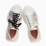 Diane Marie Pantofi sport Pantofi dama din piele naturala cu print ziar Zuma