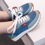 Diane Marie Pantofi sport Pantofi dama din piele naturala vernil cu albastru Jeans