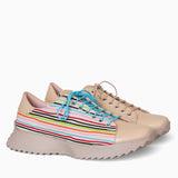 Diane Marie Pantofi sport Pantofi dama sport din piele naturala bej Joelle