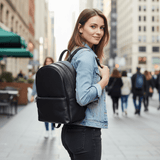 Diane Marie Rucsacuri Rucsac dama din piele naturala neagra Paola