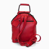 Diane Marie Rucsacuri Rucsac dama din piele naturala rosie cu inima rosie Sassy