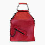 Diane Marie Rucsacuri Rucsac dama din piele naturala rosie cu inima rosie Sassy