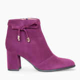 Diane Marie Shoes Ghete dama din piele intoarsa marsala Lore