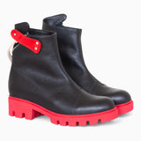 Diane Marie Shoes Ghete dama din piele naturala neagra Dutton
