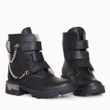 Diane Marie Shoes Ghete dama negre din piele naturala Blake