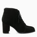 Women's black suede Judith boots