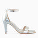 Essence silver natural leather sandals