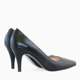 Diane Marie Pantofi Dama Stiletto cu toc comod din piele naturala neagra Naomi