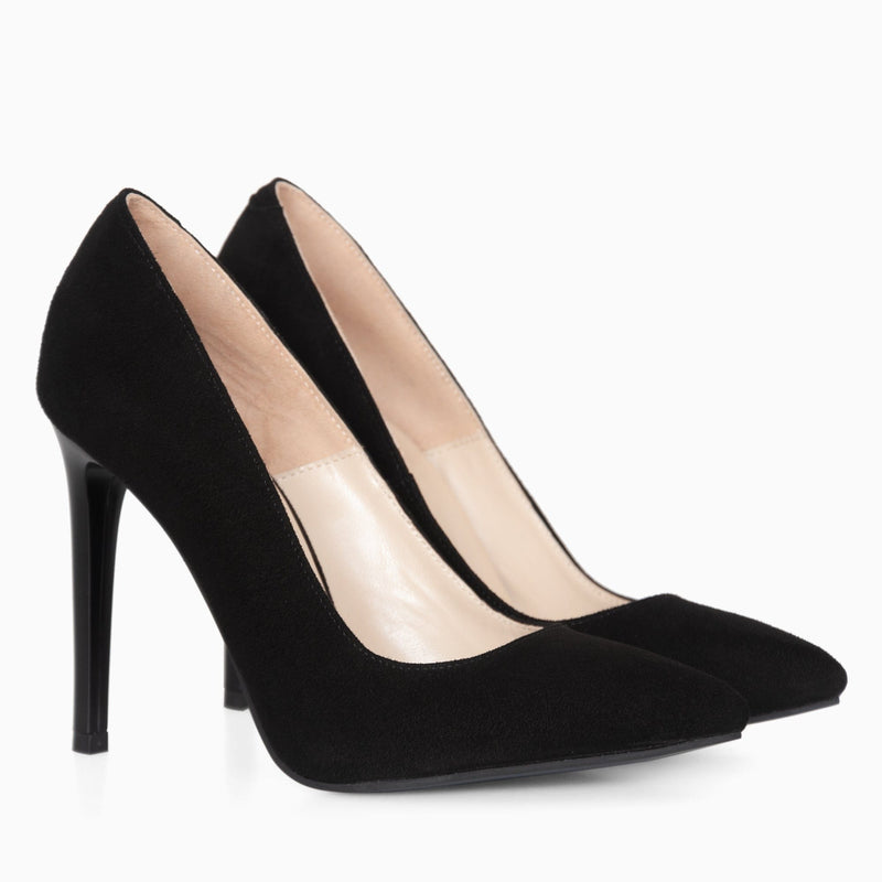 Diane Marie Pantofi Dama Stiletto din piele intoarsa neagra Kendall