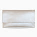 Ivory natural leather envelope 